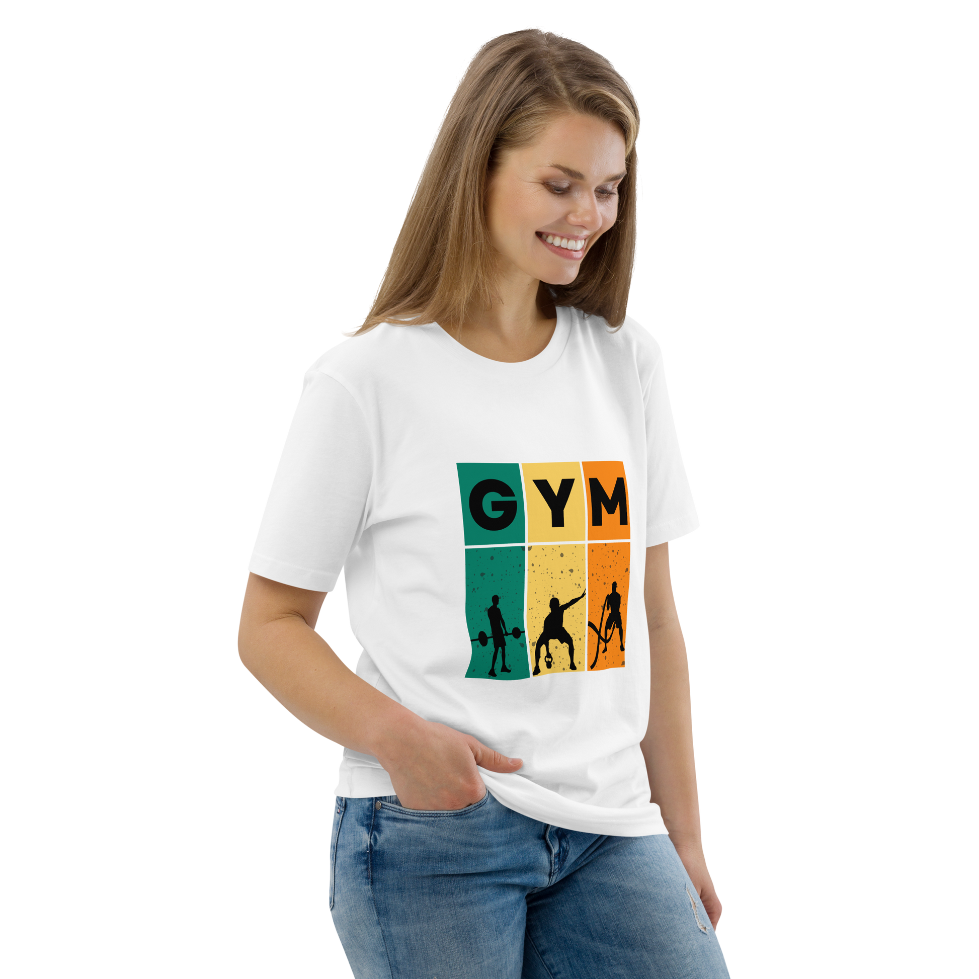 Cotton t-shirt GYM for Gym Junkies - Unisex classic tee